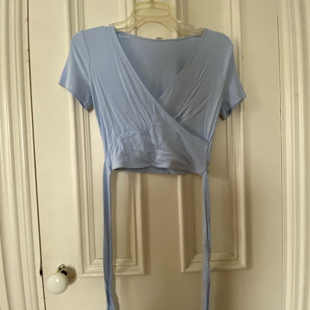 Garage wrap crop top